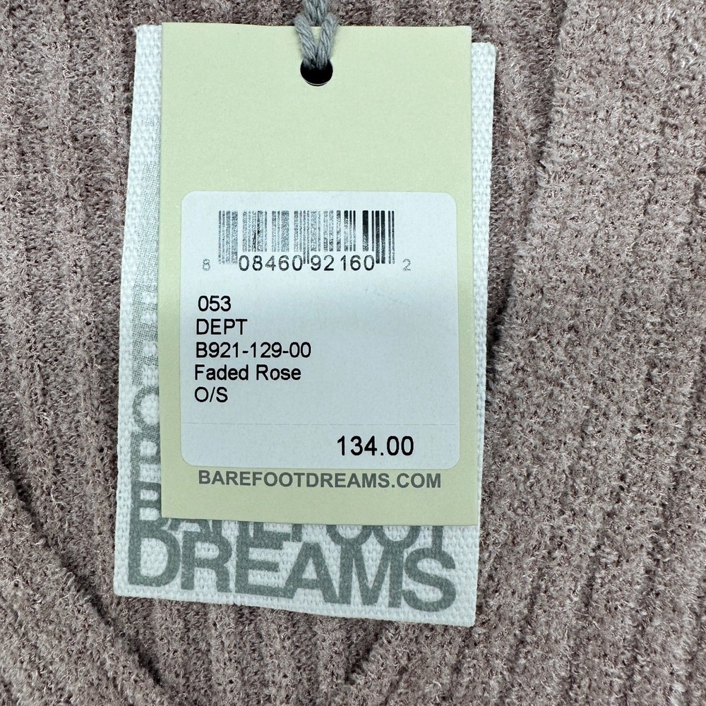 Barefoot Dreams CozyChic Ultra Lite Faded Rose Tunic Top One Size- BNWT $134 - Picture 3 of 8